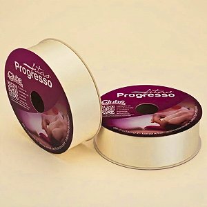 Fita de Cetim 38mm x 50m - Champagne - CF009 Cor 311 - Rolo 50m - 1 unidade - Progresso - Rizzo