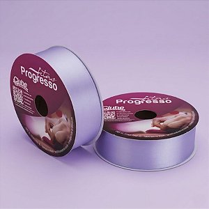Fita de Cetim 38mm x 50m - Lilás - CF009 Cor 245 - Rolo 50m - 1 unidade - Progresso - Rizzo