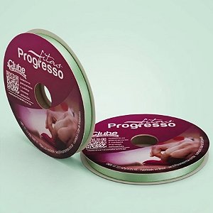 Fita de Cetim 10mm x 50m - Verde Menta - CF002 Cor 232 - Rolo 50m - 1 unidade - Progresso - Rizzo
