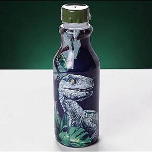 Garrafa Retrô - Jurassic World - 500ml - 1 unidade - Plasútil - Rizzo