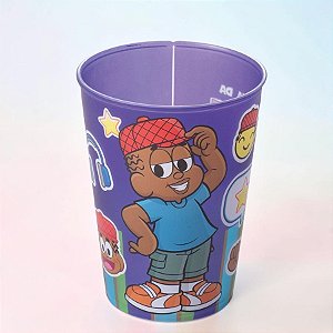 Copo de Plástico Turma da Mônica - Jeremias - 320ml - 1 unidade - Plasútil - Rizzo