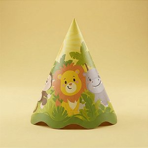 Chapéu de Aniversário - Safari Baby - 16cm - 8 unidades - Regina - Rizzo