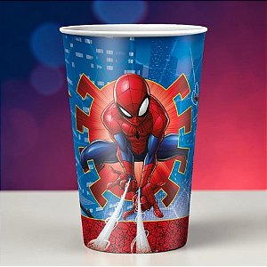 Copo de Papel - Homem Aranha - 180ml - Disney Original - 8 unidades - Regina - Rizzo