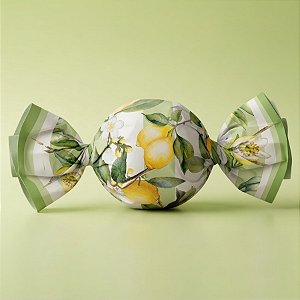 Papel Trufa 14,5x15,5cm - Limão - 100 unidades - Cromus - Rizzo