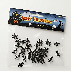 Enfeite Decorativo de Halloween - Formiga - 1,6cm - 50 unidades - Partiu Festa - Rizzo