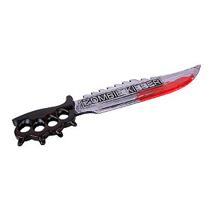 Adereço de Halloween - Facão Zombie Killer - 1 unidade - Cromus - Rizzo