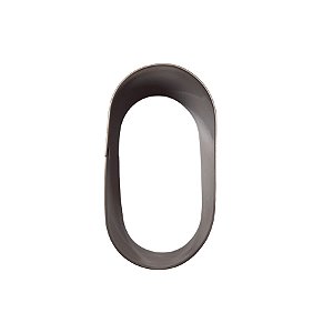 Cortador Aro Oval 8x4,3x4cm - Ref.2082  - 1 unidade - RR Cortadores - Rizzo