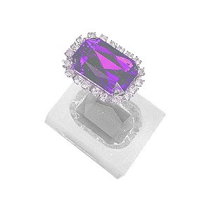 Molde de silicone Pedra quadrada Ref. 172 Flexarte