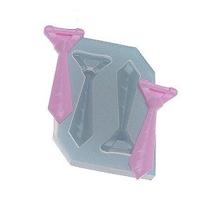 Molde de silicone Par de gravatas Ref. 441 Flexarte