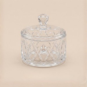 Bomboniere de Vidro - Diamond - 6,5x6,5cm - 1 unidade - Rizzo