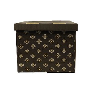 Caixa para Transporte Nº5 Impresso Marrom 26x26x12 - 1 unidade - Sulformas - Rizzo