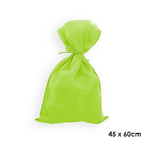 Saco para Surpresas em TNT - 1,00x1,40mt - Verde Limão - 1 unidade - Best Fest - Rizzo