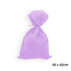 Saco para Surpresas em TNT - 45x60 cm - Lilás - 1 unidade - Best Fest - Rizzo