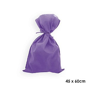 Saco para Surpresas em TNT - 45x60 cm - Roxo - 1 unidade - Best Fest - Rizzo