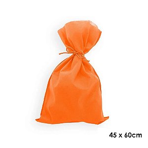 Saco para Surpresas em TNT - 45x60 cm - Laranja - 1 unidade - Best Fest - Rizzo