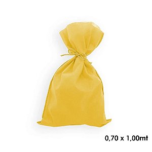 Saco para Surpresas em TNT - 0,70x1,00mt - Amarelo - 1 unidade - Best Fest - Rizzo
