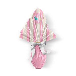 Saco Express 39x39cm para Ovos de 350g a 500g - Bliss Rosa - 25 unidades - Cromus - Rizzo