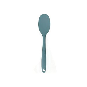 Espátula Redonda em Silicone  - Verde - 28x5,5cm - 1 unidade - Rizzo