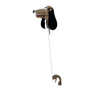 Brinquedo Boca Maluca Cachorrinho - Bege  - 1 unidade - Rizzo