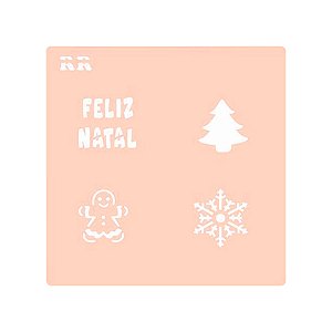 Stencil Natalinos 2 - Ref.4084 - 1 unidade - RR Cortadores - Rizzo