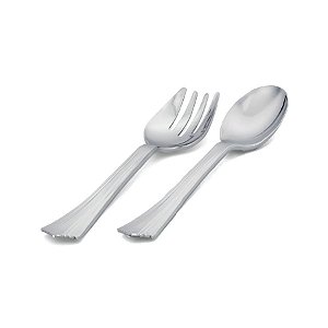 Talher de Serviço Prata - 22,5 cm - 2 unidades - Rizzo - Rizzo