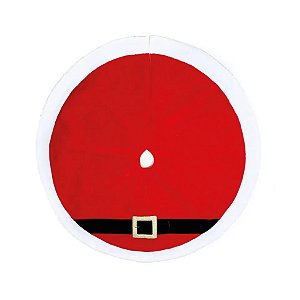 Saia para Árvore Roupa Noel - 120cm - 1 unidade - Cromus - Rizzo
