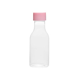 Garrafinha de Plástico 50ml com Tampa Rosa - 10 unidades - Rizzo