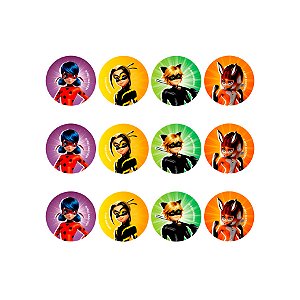 Aplique Imp em EVA - Lady Bug - 12 unidades - Piffer - Rizzo