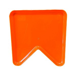 Bandeja Decorativa - Bandeira Laranja - 1 unidade - Rizzo