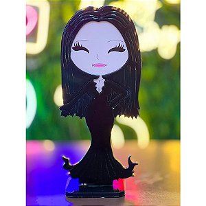 Display Decorativo Wandinha - "Mortícia" - Mãe da Wandinha - 12,5x27,5cm - 1 unidade - Rizzo