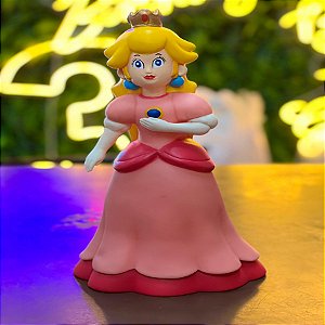 Boneca da Princesa Peach em Vinil - 1 unidade - Rizzo