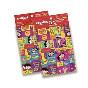Saco para Presente e Lembrancinhas c/ Tag e Laço de Cor Sortida - Festa Luna - 1 unidade - Cromus - Rizzo