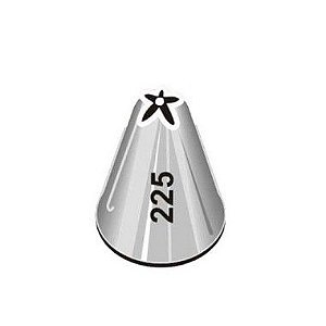 Bico de Confeitar Flor 225 Cake Brasil Rizzo Confeitaria