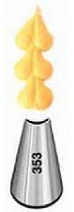 Bico de Confeitar Babado 353 Cake Brasil Rizzo Confeitaria