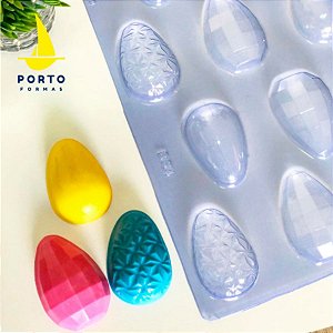 Forma de Modelagem Ovos 3 em 1 50gr - Ref. 864 - Porto Formas
