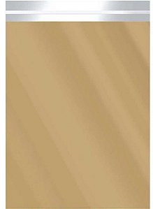 Saco Metalizado com Aba Adesiva Dourado 10x13,5cm - 50 unidades - Cromus - Rizzo