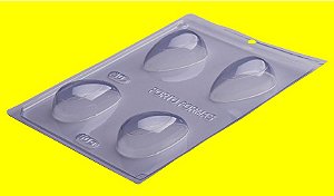 Forma de Acetato Especial Ovo Liso 50g - Ref. 30 - Porto Formas