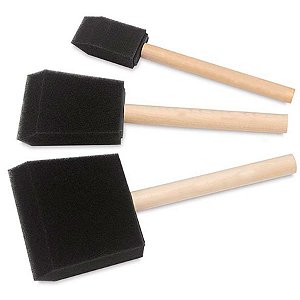Kit com 3 Pincéis Esponja - GranChef - Rizzo Confeitaria