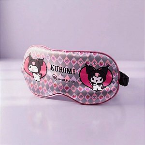Máscara Para Dormir Kuromi - Hello Kitty - 21x10,5cm - 1 unidade - Rizzo