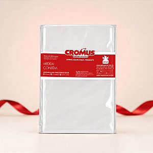 Saco Transparente - 25x37cm 11300221 - 50 unidades - Cromus