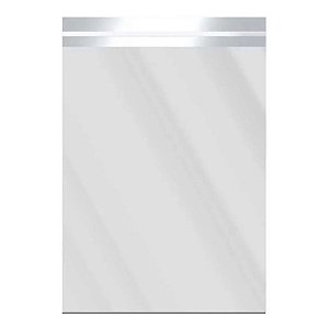 Saco Metalizado com Aba Adesiva Prata 8x8cm - 100 unidades - Cromus - Rizzo Embalagens