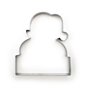 Cortador Placa Papai Noel 2G - Ref. 441 RR Cortadores Rizzo Confeitaria