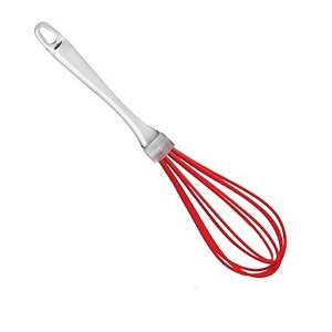 Batedor de Ovos de Silicone Vermelho Mundial ou Hercules