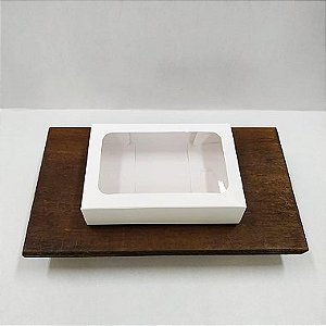 Caixa Envelope Tablete - Branco -12 Gomos -10 unidades - Crystal - Rizzo Confeitaria