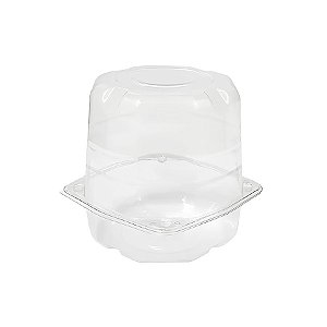 Blister (Forma para Panetone) Transparente 500g Galvanotek Rizzo Confeitaria