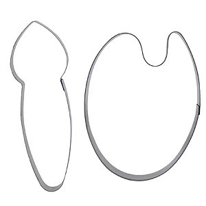 Kit Cortador Paleta e Pincel P - Ref.440 - 2 unidades - RR CORTADORES - Rizzo