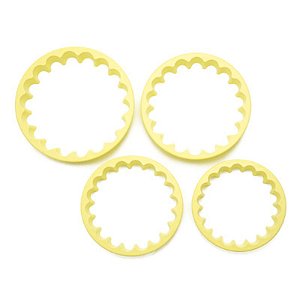 Kit Cortador de Babados P com 4 peças BlueStar