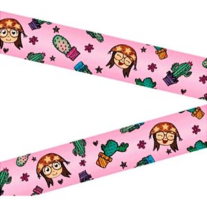 Fita De Cetim Linha Nordestina 066 - 22mm 10 Metros - Rizzo Rosa