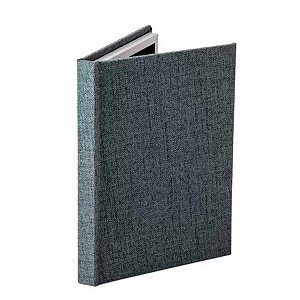 Livro em MDF Caixa com Linho - 25x33x2cm - 1 unidade - Rizzo
