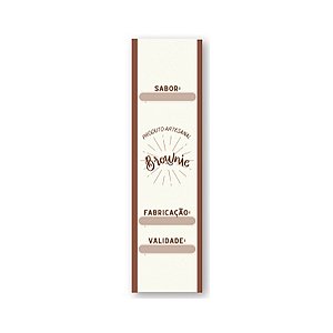 Cinta de Papel - Brownie - 10 unidades - Stickr - Rizzo